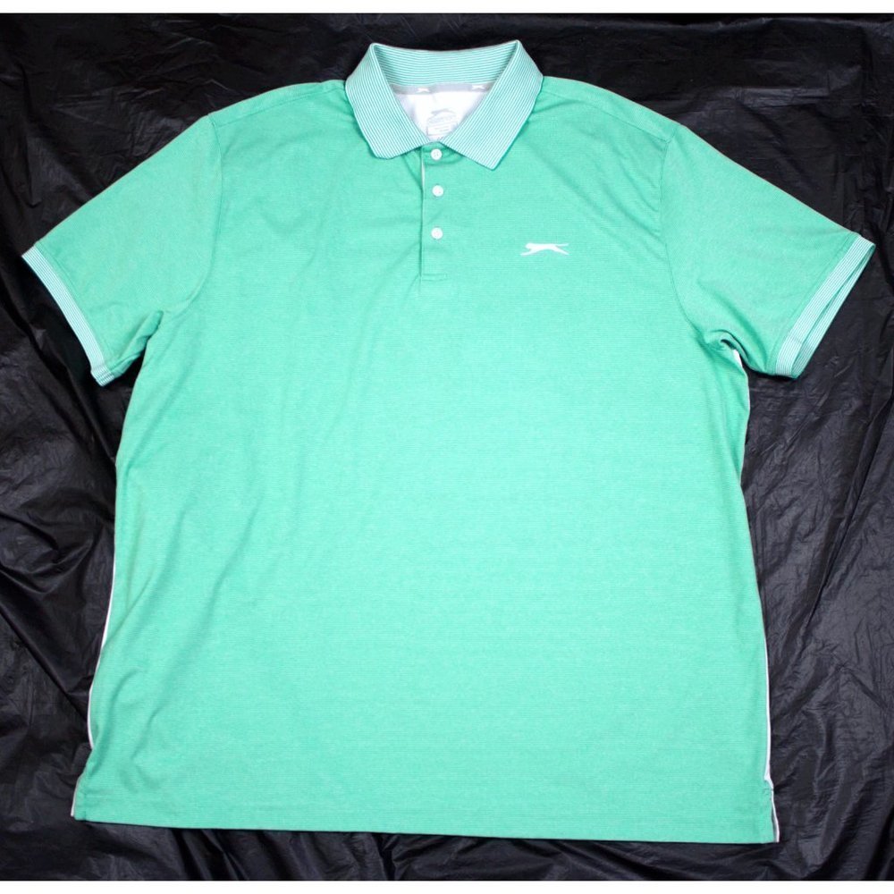 Slazenger Golf Men's Short Sleeve Golf Polo Shirt Size 2XL‎